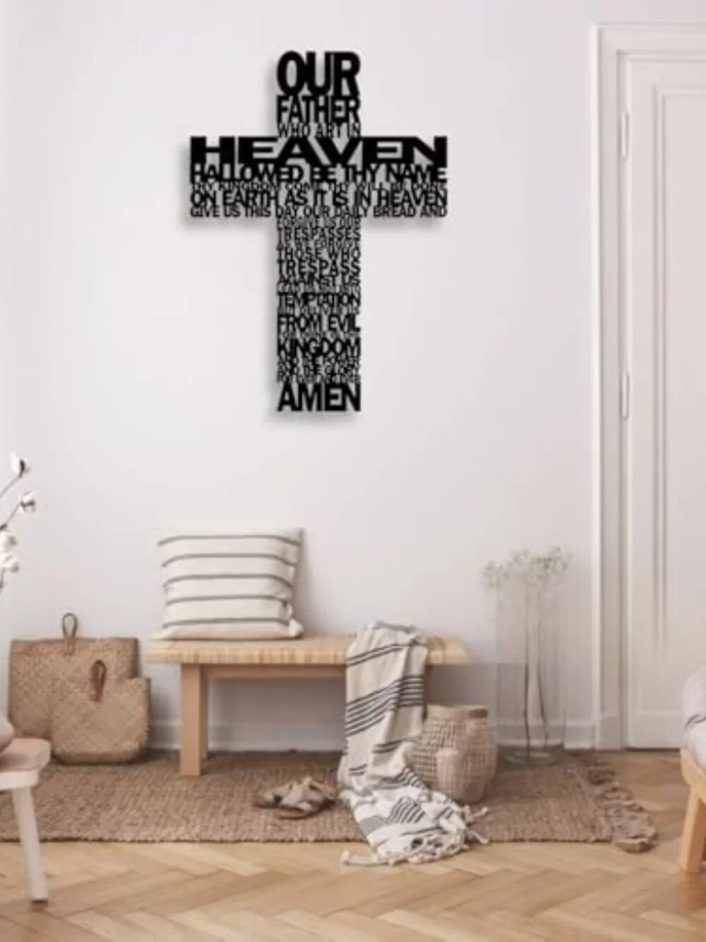 BRAND NEW Metal Cross Wall